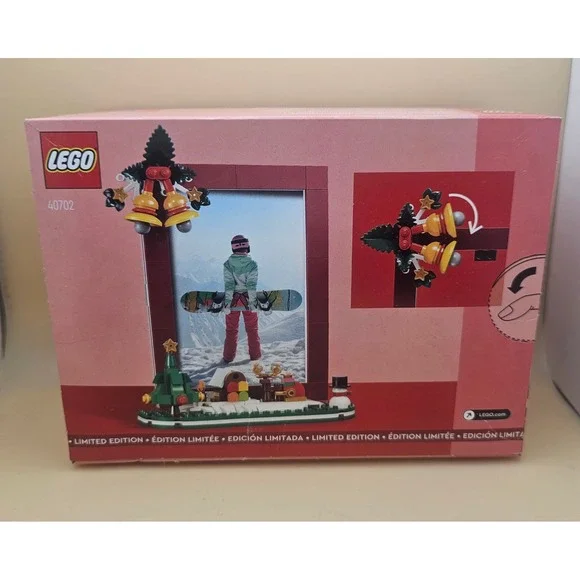 LEGO 40702 Christmas Picture Frame Building Toy 209 Pieces Limited Edition - Picture 3 of 6